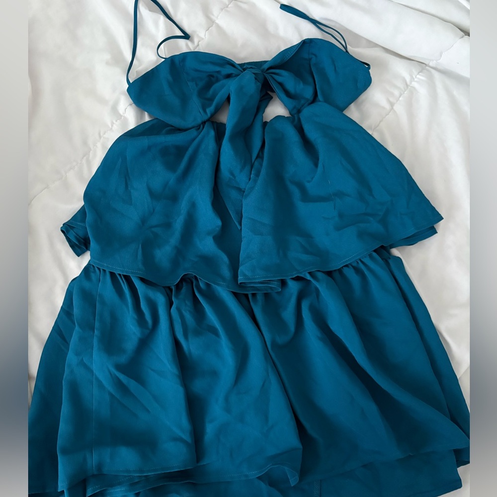 Lucy in the sky real tier bow front dress